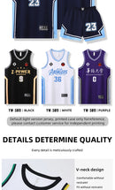 Camisa de basquete infantil e adulto personalizável, uniforme de treino de secagem rápida para meninos e meninas, agasalho esportivo infantil.