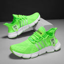 Sapatos masculinos de malha respirável, tênis leves e modernos para caminhada, tênis masculinos plus size para corrida e fitness ao ar livre 2024