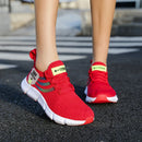 Tênis esportivos casuais masculinos, tênis leves e respiráveis, de malha preta, para corrida, atlético, para caminhada