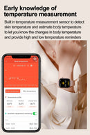 Relógio Inteligente Xiaomi ECG+PPG com IA para Diagnóstico de Saúde, Monitoramento de Lipídios, Pressão Arterial, Ácido Úrico e Frequência Cardíaca - Compatível com Xiaomi Smartwatch