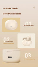 Fone de ouvido Bluetooth original XIAOMI HiFi estéreo para jogos, fone de ouvido esportivo sem fio com microfone M21