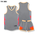 Camisa de basquete infantil e adulto personalizável, uniforme de treino de secagem rápida para meninos e meninas, agasalho esportivo infantil.