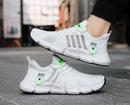 Sapatos masculinos de malha respirável, tênis leves e modernos para caminhada, tênis masculinos plus size para corrida e fitness ao ar livre 2024
