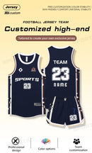 Camisa de basquete infantil e adulto personalizável, uniforme de treino de secagem rápida para meninos e meninas, agasalho esportivo infantil.